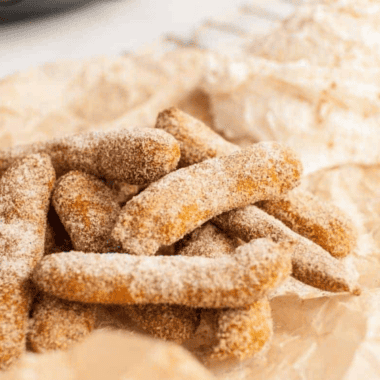 Air Fryer Pumpkin Churros (Easy No-Fry Fall Treat!)