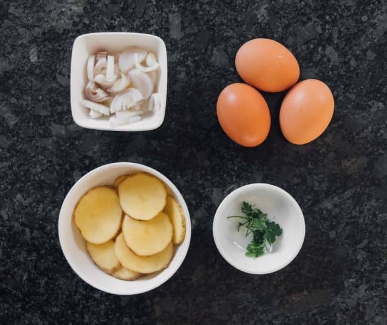 Air Fryer Spanish Tortilla Fork To Spoon