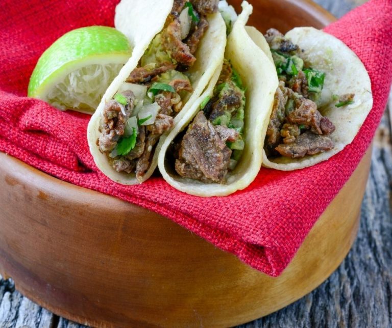 Air Fryer Steak Tacos Fork To Spoon