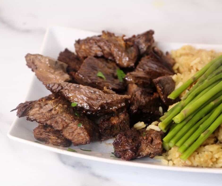 Air Fryer Steak Tips - Fork To Spoon