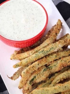 Air Fryer TGIF Friday's Green Bean Fries