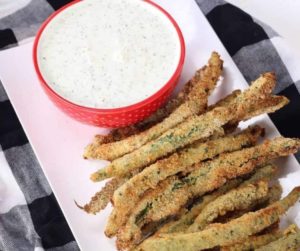 Air Fryer TGIF Friday's Green Bean Fries