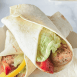 Easy Air Fryer Chicken Tikka Tortilla Wraps