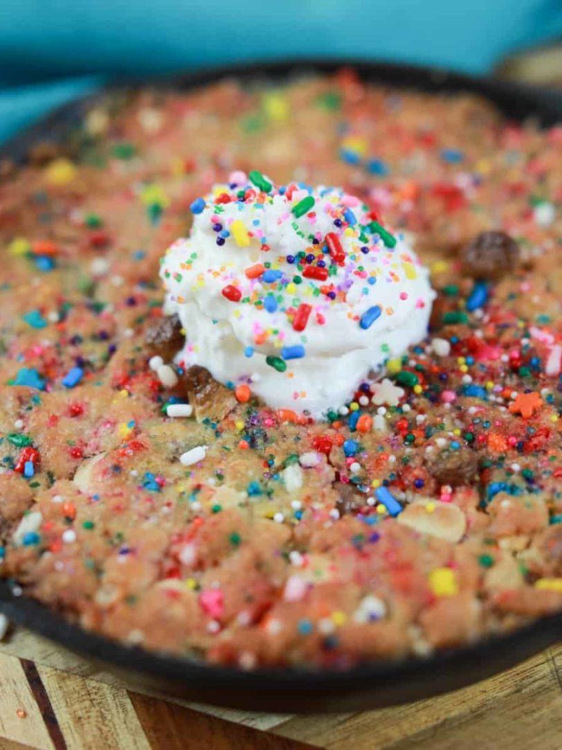 Air Fryer Funfetti Cheesecake Fork To Spoon