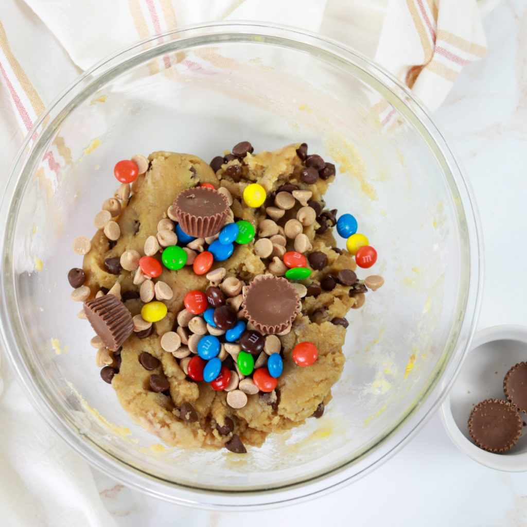 Air Fryer Peanut Butter Pizzokie