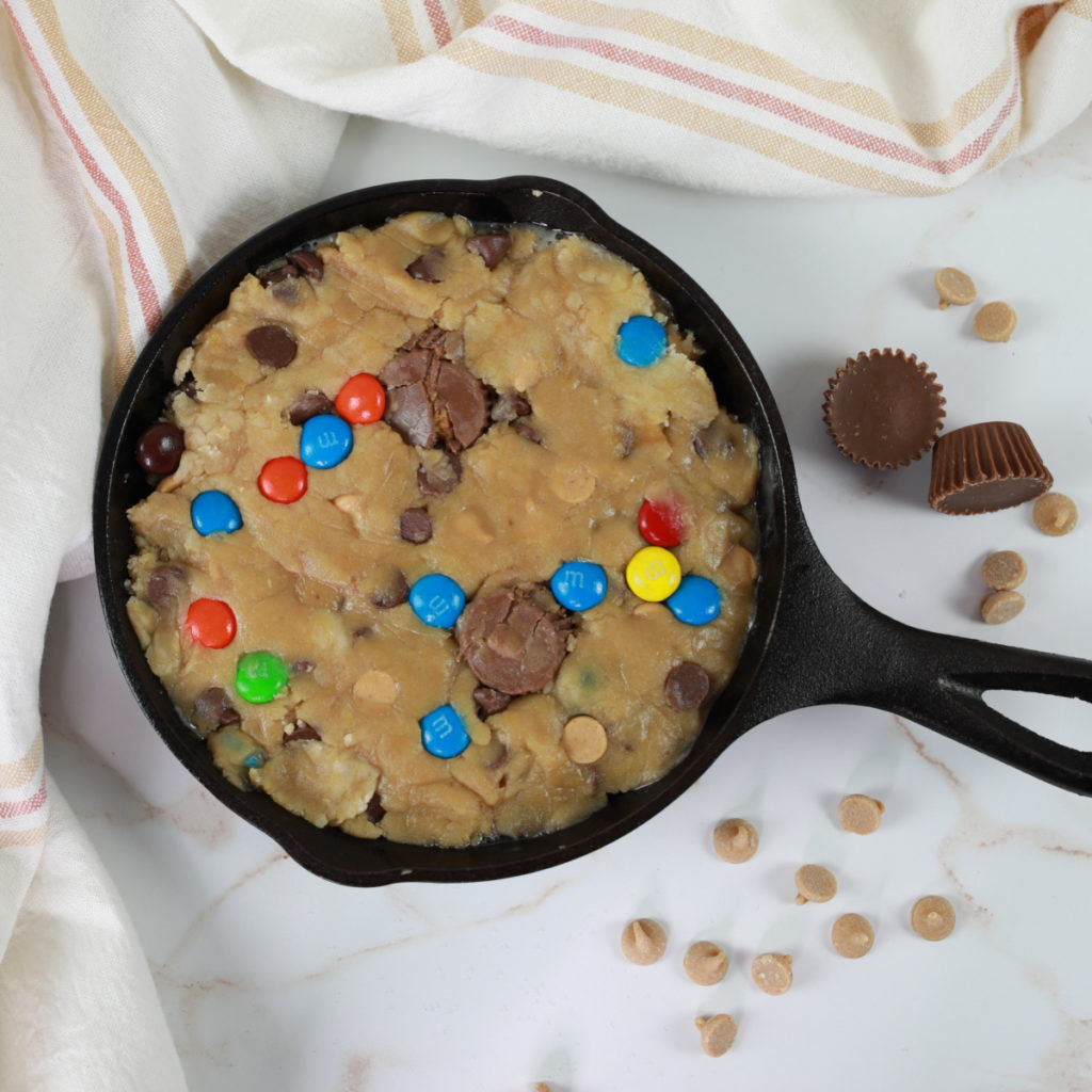 Air Fryer Peanut Butter Pizzokie