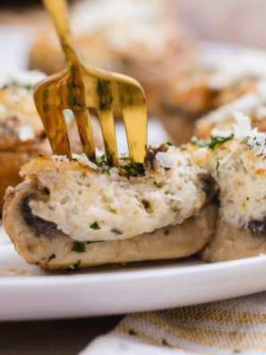 Longhorn Stuffed Mushrooms