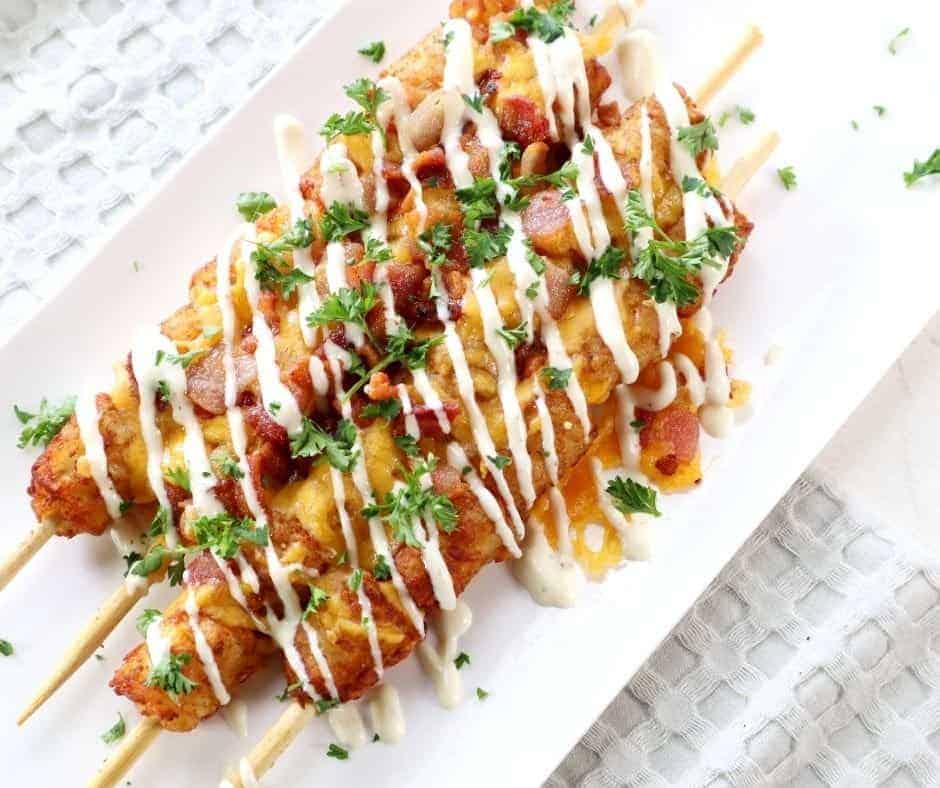 Cooking Tater Tots using a Gluck Air Fryer rotisserie basket