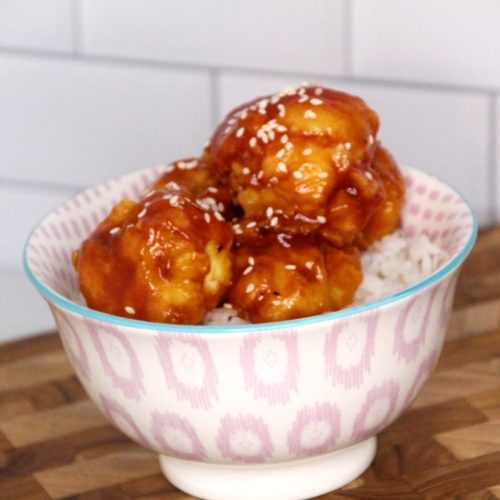 Trader Joe’s Kung Pao Tempura Cauliflower (Air Fryer Recipe) Fork To