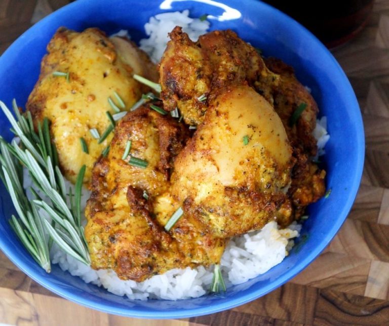 Air Fryer Trader Joe's Shawarma Chicken Thighs Fork To Spoon