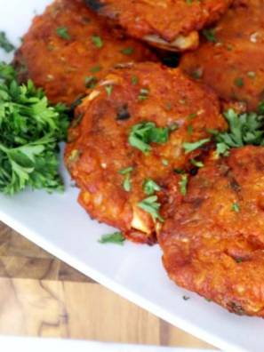 Easy Air Fryer Kimchi Pancakes