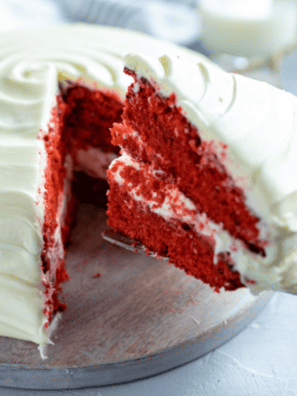 air fryer red velvet cake
