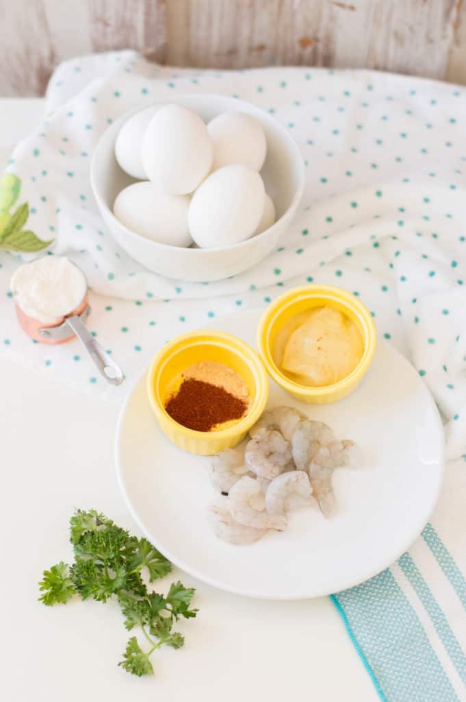 Ingredients Needed For Air Fryer Shrimp Deviled Eggs