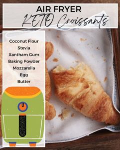Air Fryer Keto Croissants - Fork To Spoon