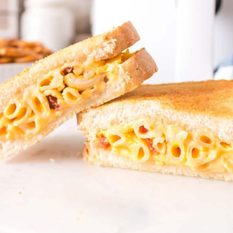 Air Fryer Mac & Cheese Grilled Cheese Fork To Spoon