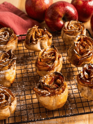 Air Fryer Apple Roses (Easy Puff Pastry Dessert) Suggested meta description: These air fryer apple roses look bakery-fancy but use store-bought puff pastry and just 35 minutes. The easiest elegant fall dessert you'll make.