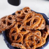 Air Fryer Cinnamon Sugar Pretzels