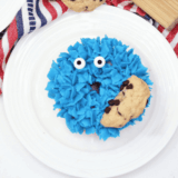 Air Fryer Cookie Monster Donuts