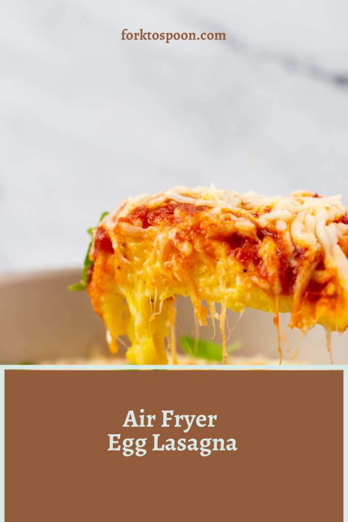 Air Fryer Egg Lasagna