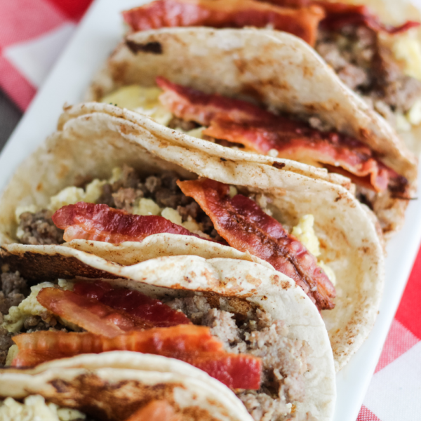 Air Fryer French Toast Breakfast Tacos Fork To Spoon