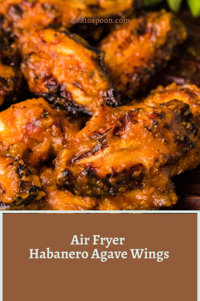 Air Fryer Habanero Agave Wings