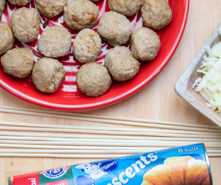 Air Fryer Meatball Sub Skewers Fork To Spoon