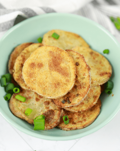 Air Fryer Sour Cream and Onion Potato Chips