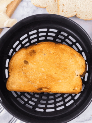 Air Fryer Spanish Manchego Grilled Cheese