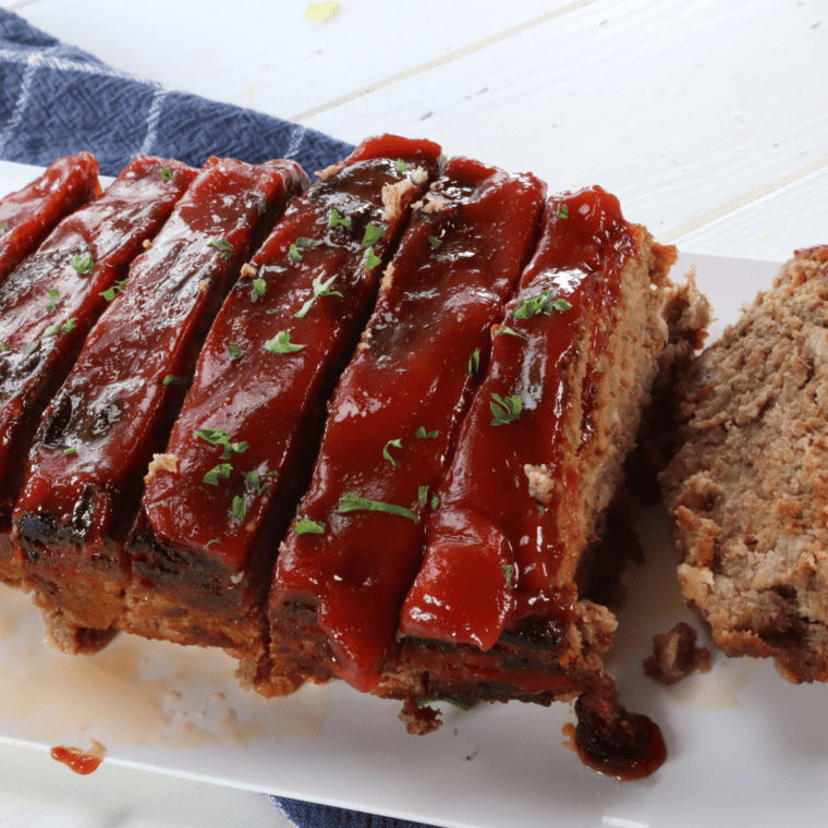 Air Fry the Meatloaf: