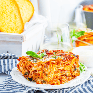 air fryer lasagna