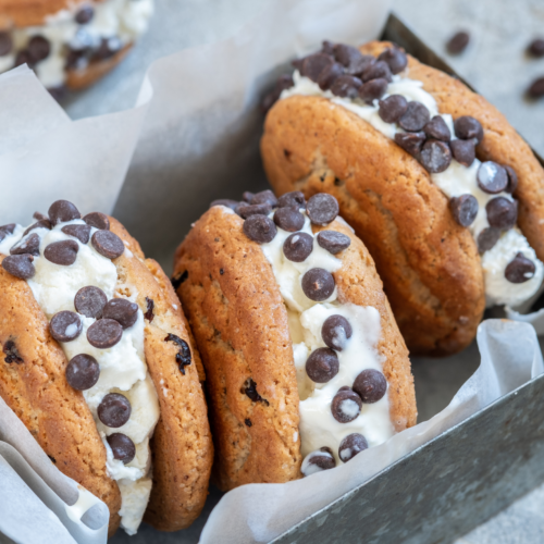Chocolate Cookie Ice Cream Sandwich — Salt & Baker
