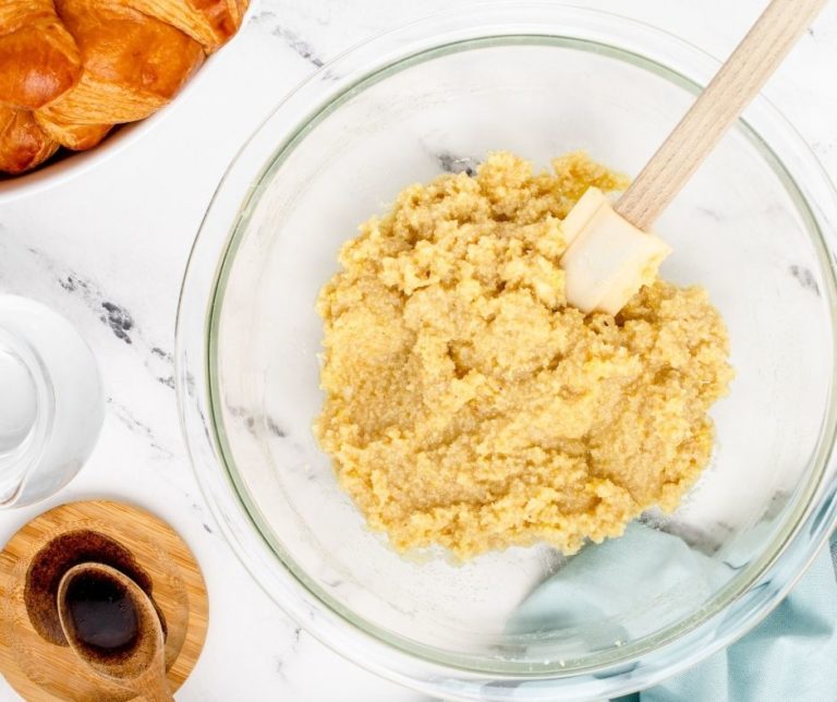 Air Fryer Almond Croissants Fork To Spoon