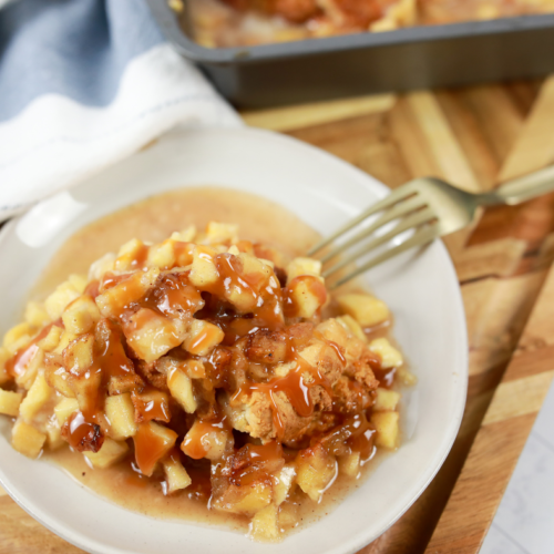 Air Fryer Apple Cobbler Fork To Spoon