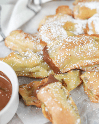 Air Fryer Banana Pancake Dippers