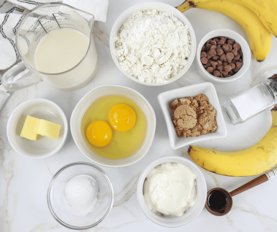 Ingredients Needed For Air Fryer Banana Pancake Dippers