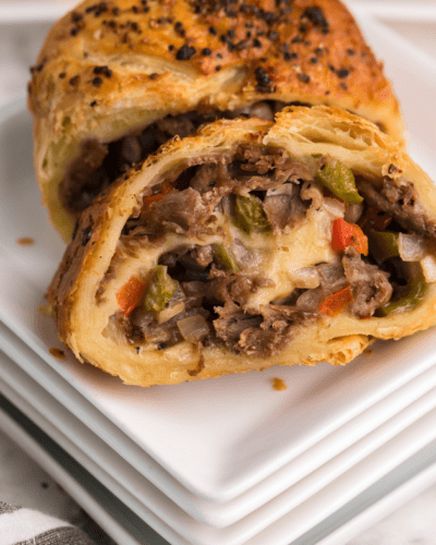 Air Fryer Italian Beef Stromboli