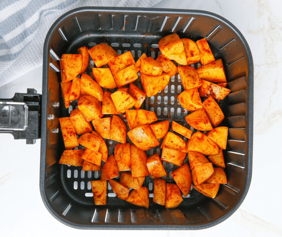 How To Make Air Fryer Chili Lime Potatoes