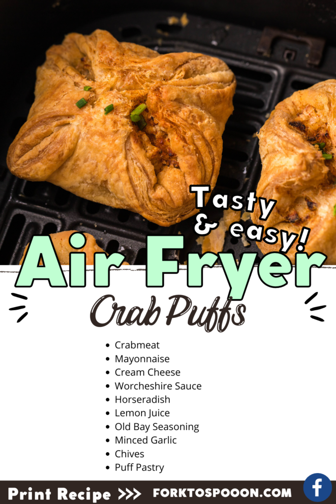 Air Fryer Crab Puffs