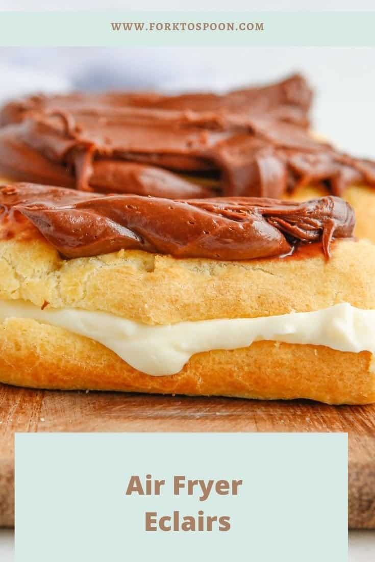 Air Fryer Eclairs Fork To Spoon