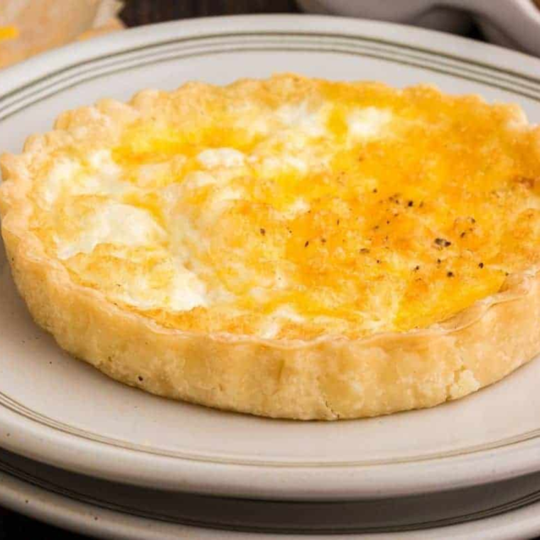 Air Fryer Egg White Quiche with fresh vegetables and herbs