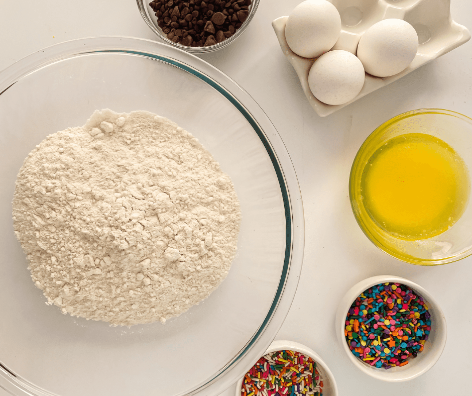 ngredients Needed For Air Fryer Funfetti Cookies