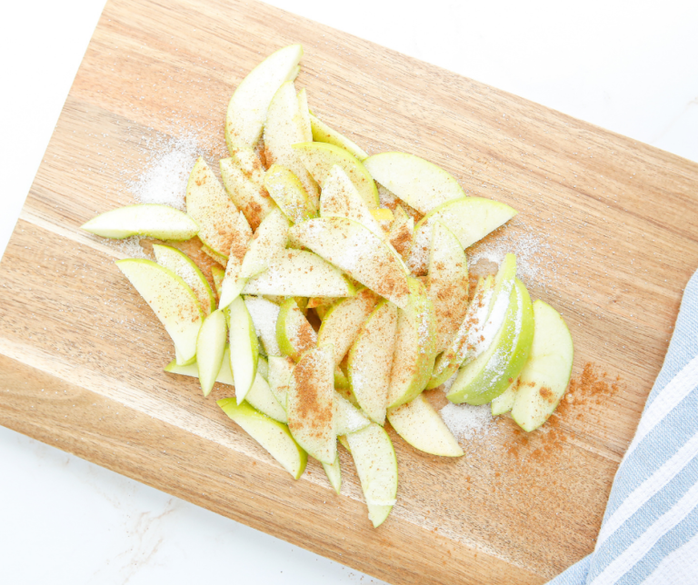 Air Fryer Puff Pastry Apple Tarts Fork To Spoon