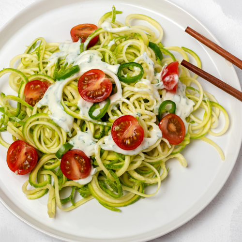 Air Fryer Zucchini Noodles (Zoodles) - Fork To Spoon