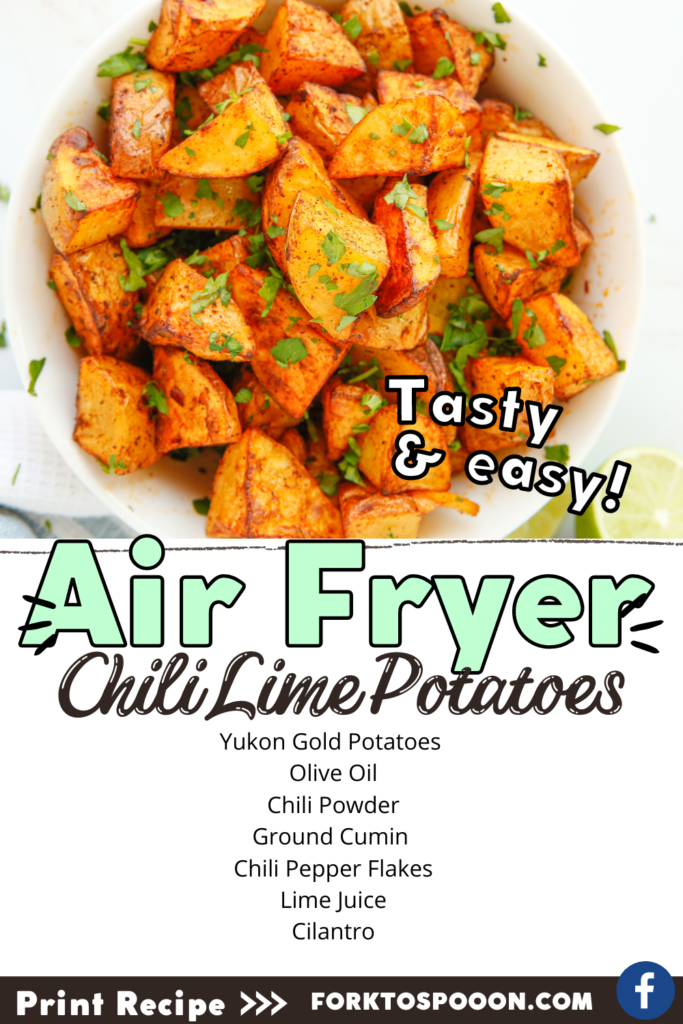 Air Fryer Chili Lime Potatoes