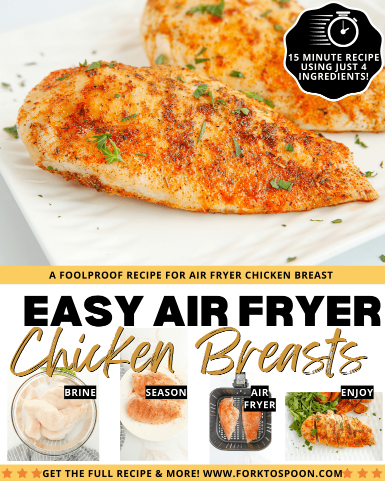 Air Fryer Chicken Breasts