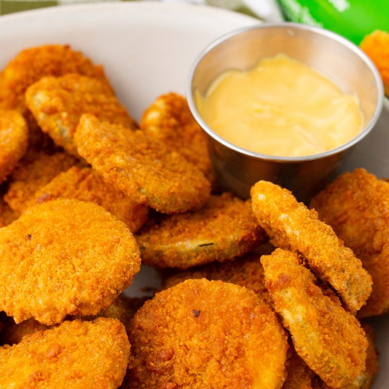 Creamy homemade copycat KFC honey mustard sauce in a small glass jar