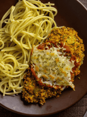 Easy Air Fryer Veal Parmesan