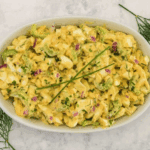 Egg Salad with Pickles Recipe – A creamy, tangy twist on classic egg salad, made with crunchy pickles for extra flavor. Perfect for sandwiches, wraps, or a quick protein-packed snack.
