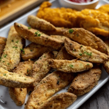 KFC Copycat Potato Wedges (Air Fryer)