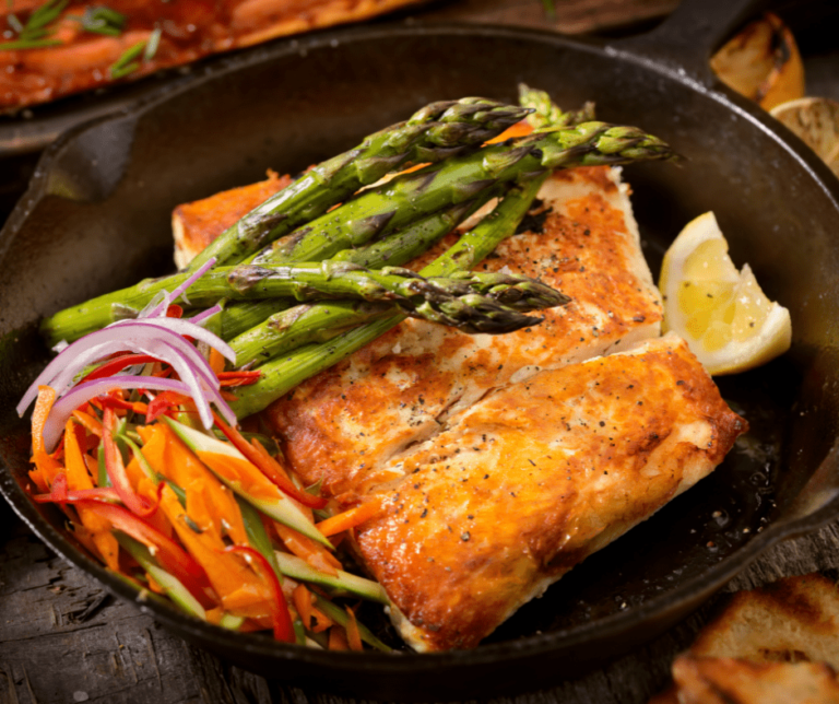 Air Fryer Halibut Fork To Spoon